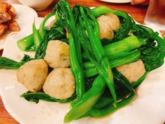 菜心炒鲮鱼球-正德顺順德雙皮奶(中信店)