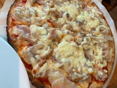 培根蘑菇薄脆披萨（10寸）-新贝乐意大利餐厅(苏州中心店)