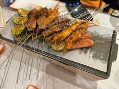 -宝记烧烤·碳锅羊肉·羊蝎子火锅·夜食社(文体路创始店)