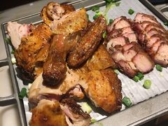 绿茶葱香烤鸡烤肉合拼-绿茶餐厅(乐峰广场店)