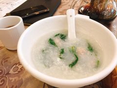 枸杞叶手打肉丸粥-新兴家喻酒家·羊城名宴(昌岗店)