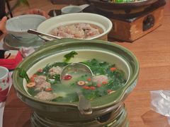 有机海带苗肉丸汤-费大厨辣椒炒肉(黄兴中心广场店)