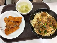 香辣牛肉拌面-常熟炒浇面馆(蓝旗街店)