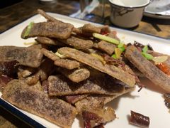 蕨巴炒风肉-夜郎国·贵州菜(南山店)