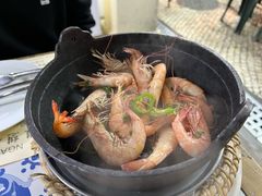 白酒虾煲-雅憩花园餐厅