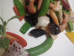 兰豆炒兰花蚌-广州塔晖粤轩中餐厅