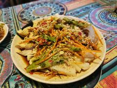 混搭拌菜-半坡九号老挝冰咖啡