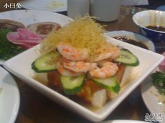 脆丝虾仁拌豆腐-到家尝北京菜(西坝河店)