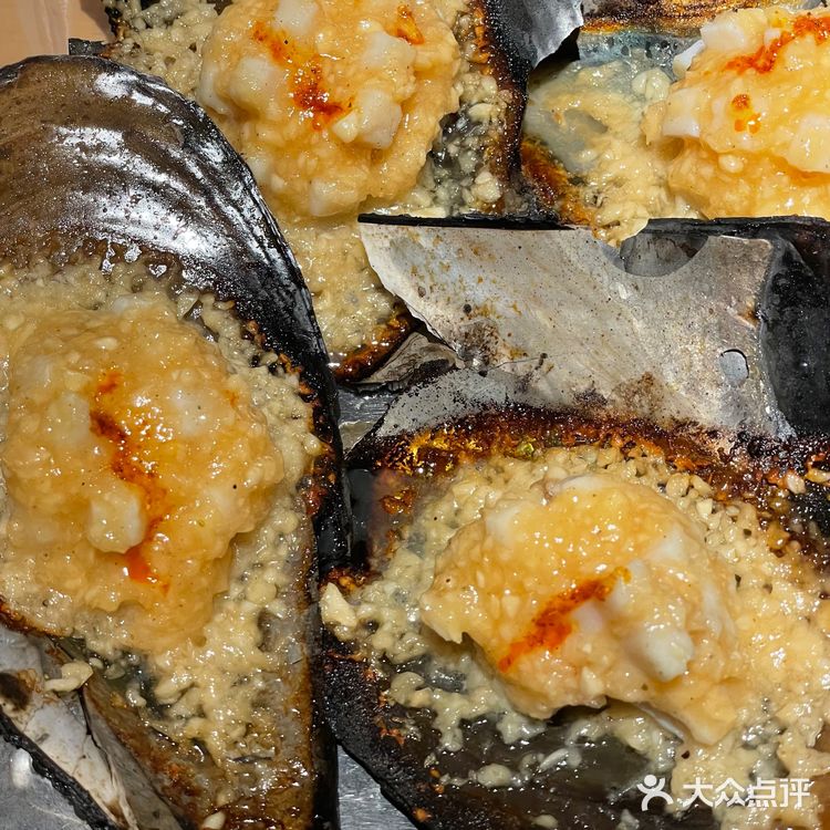 海鲜烧烤我心里的烤带子第一名