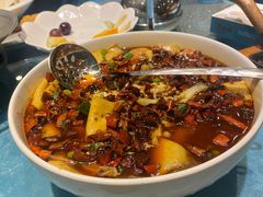 -海派美食·家宴海鲜青岛菜·石锅鲽鱼头(东方城店)