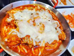 芝士炒鸡排-青春贝壳韩国烤肉(虹泉路店)