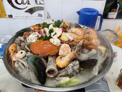 海鲜猪骨煲-凤城康记饭店