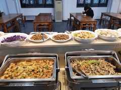 自助取餐区-阿育王寺素斋馆