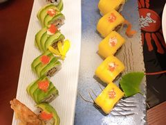 芒果鳗鱼卷-蟹田居·活蟹料理(东城店)