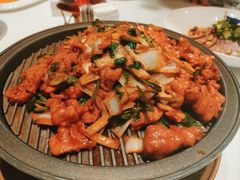 铁板羊肉-宝轩渔府·海鲜(水上店)