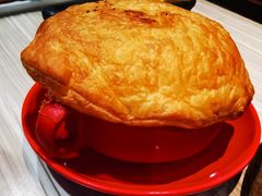 酥皮奶油蛤蜊汤-必胜客(玫瑰坊店)