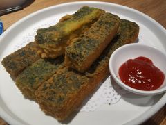 蛋煎豆腐-金豆角砂锅焖面(安贞店)