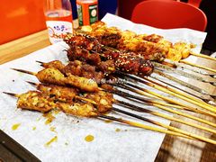 -宝记烧烤·碳锅羊肉·羊蝎子火锅·夜食社(文体路创始店)