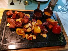 田园澳洲骰子牛肉-蜜桃花开·中西融合菜E&W(南长街店)