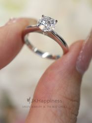 -JKHappiness培育钻石钻戒婚戒定制(天河国贸店)