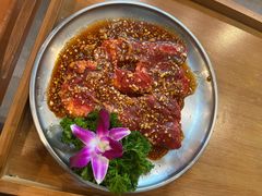 -明洞阿姨·韩式酱蟹烤肉·创意料理(三元桥店)