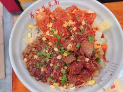 特色三合一-手擀菠菜面(西康路店)