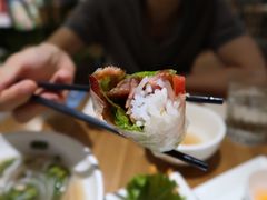 猪颈肉米纸卷-Pho Asia 亚阁越南料理(上海来福士广场店)