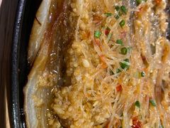 铁板粉丝茄子-探鱼·鲜青椒爽麻烤鱼(天河优托邦店)