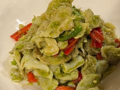 白螺片木姜子油烧椒羊肚耳-泓0871臻选云南菜·味庄