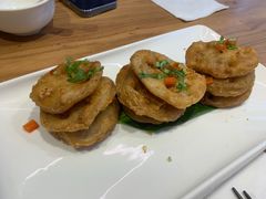 椒盐藕夹-枣子树·素食餐厅(普陀山店)