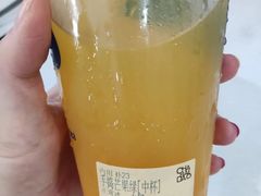 手捣芒果绿-茶百道(意得广场店)