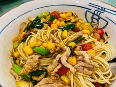 玉米粒炒肉-刘氏三和面馆