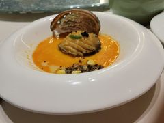 黑鱼籽虾汤蛋羹蒸鲜鲍-蟹榭(静安寺晶品商场店)