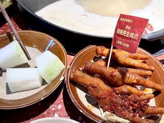 糊辣壳生鸡爪-赵美丽·重庆社区火锅·直营店(火车东站·中豪国际店)