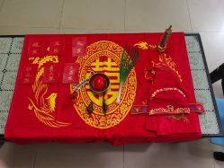 -凤鸣笔庄婴儿满月理发胎毛笔制作