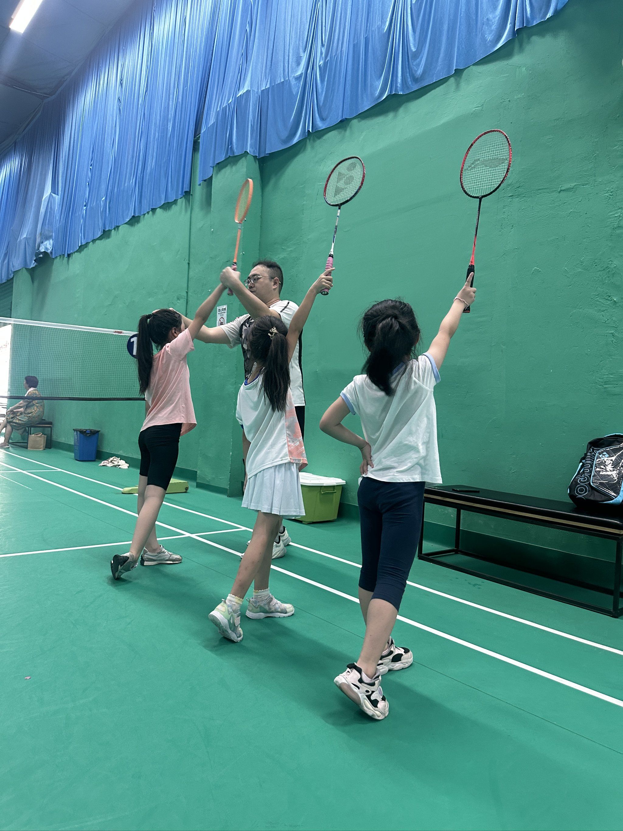 小小羽毛球初体验