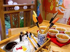 五彩毛笔酥-长安大牌档之西安博物院文化餐厅(中贸店)
