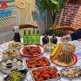感谢桥口朋友带路！被这家烧烤香迷糊了！
