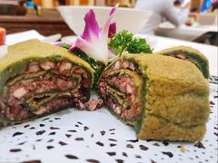 绿茶红豆薄撑-顺德人家食府(黄金广场店)