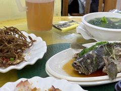 清蒸石斑鱼-明记海鲜美食老字号(明记总店)