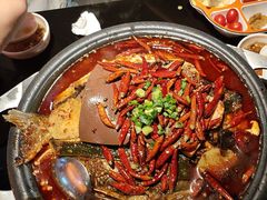-探鱼·鲜青椒爽麻烤鱼(广州花都来又来店)