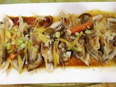 酸姜咸柠蒸鱼头-海宝酒家(中山四路店)