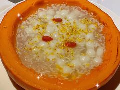 南瓜酒酿小圆子-玫瑰厅上海菜(兴国路店)