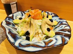 牛油果三文鱼沙拉-大岛日本料理铁板烧(南通大饭店)