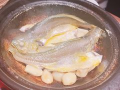 金榜黄花鱼-恭喜上堓砂锅焗·海鲜大排档(闵行龙湖店)