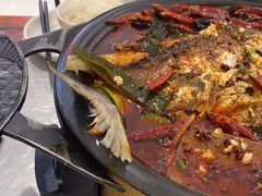 -探鱼·鲜青椒爽麻烤鱼(银泰城店)