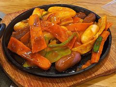 铁板芝士年糕-麻麻桃韩式料理(百盛B馆店)