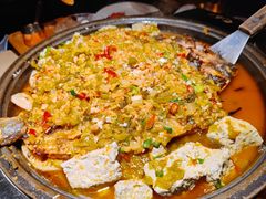 老坛酸菜味豆花烤鱼-烤匠麻辣烤鱼(万象城店)