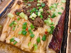 牛肉臊烤大茄子-不曾在把把烧•烧烤(莲坂磐基店)