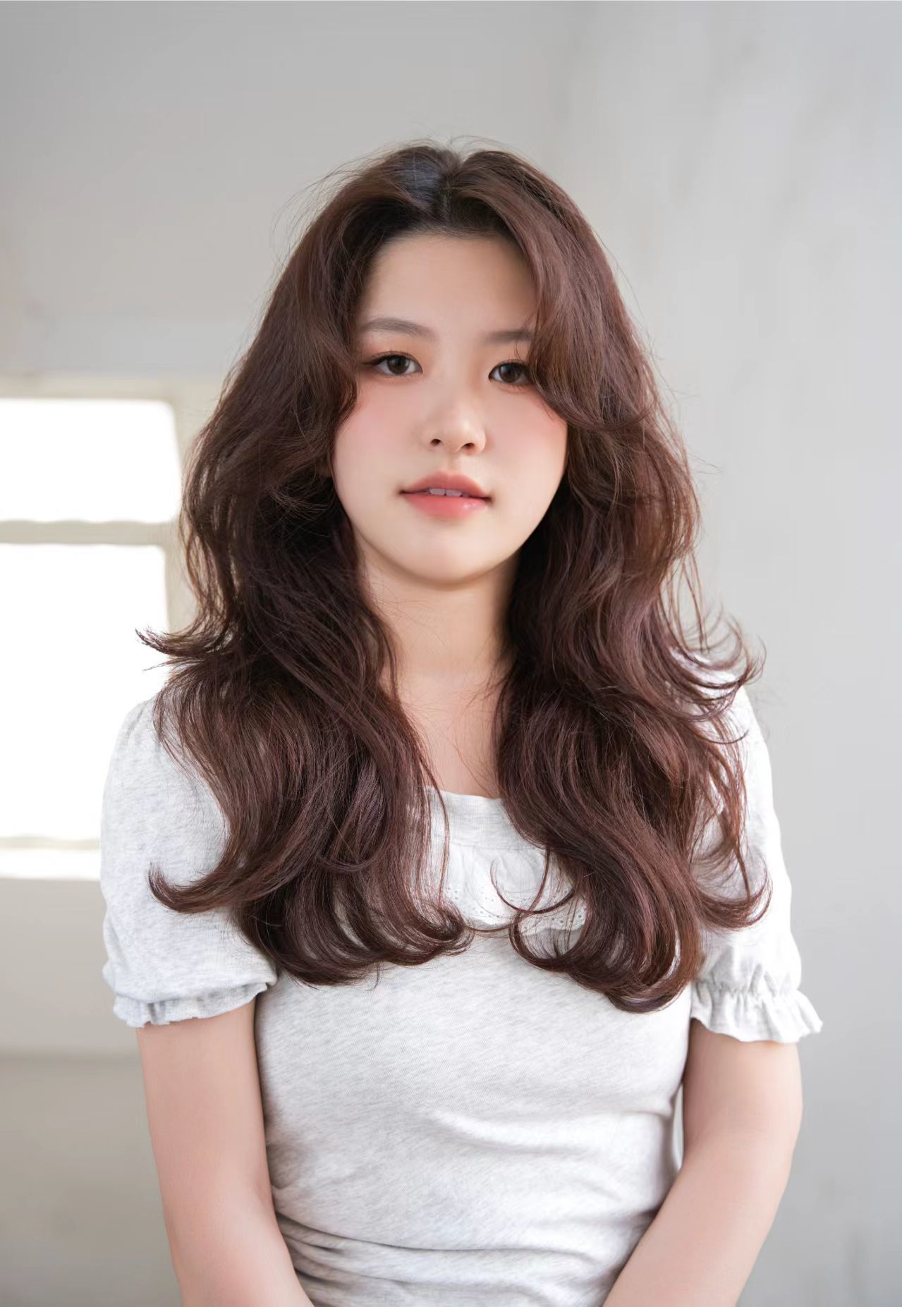 女生发型大变身